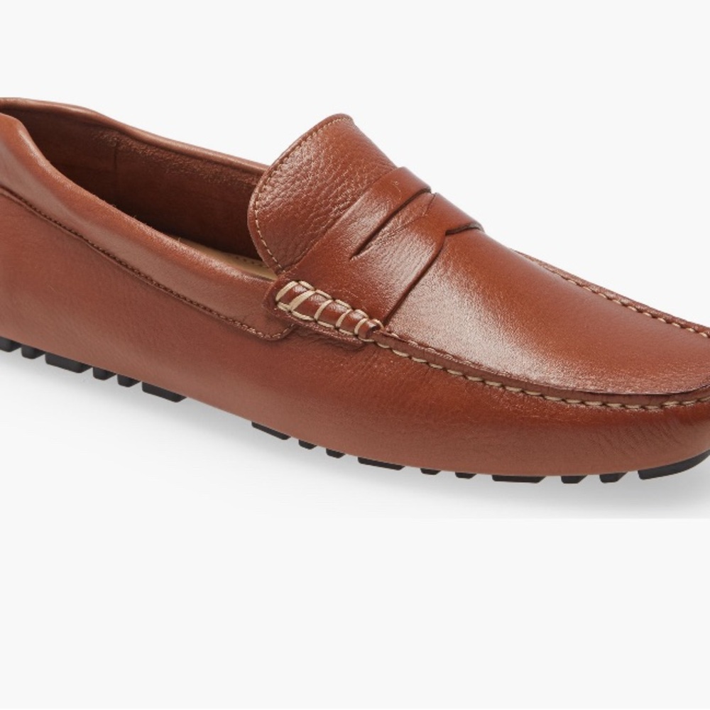 14th & Union Men's Dark Brown Slip-On Loafers